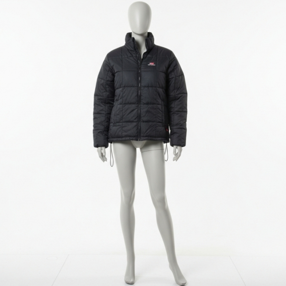 Polo by Ralph Lauren Women's Vintage Black Puffer Coat